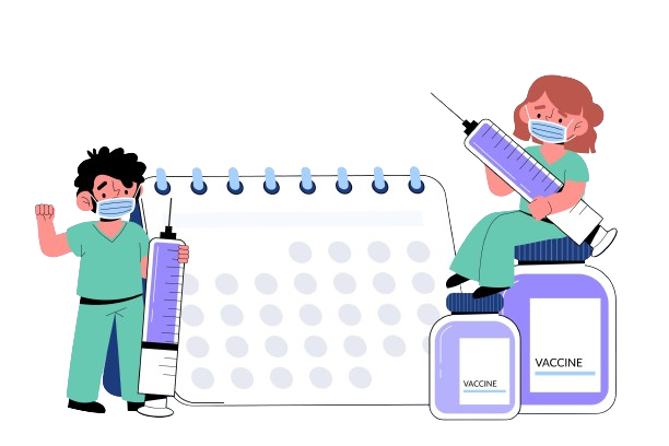 Vaccination scheduling and information