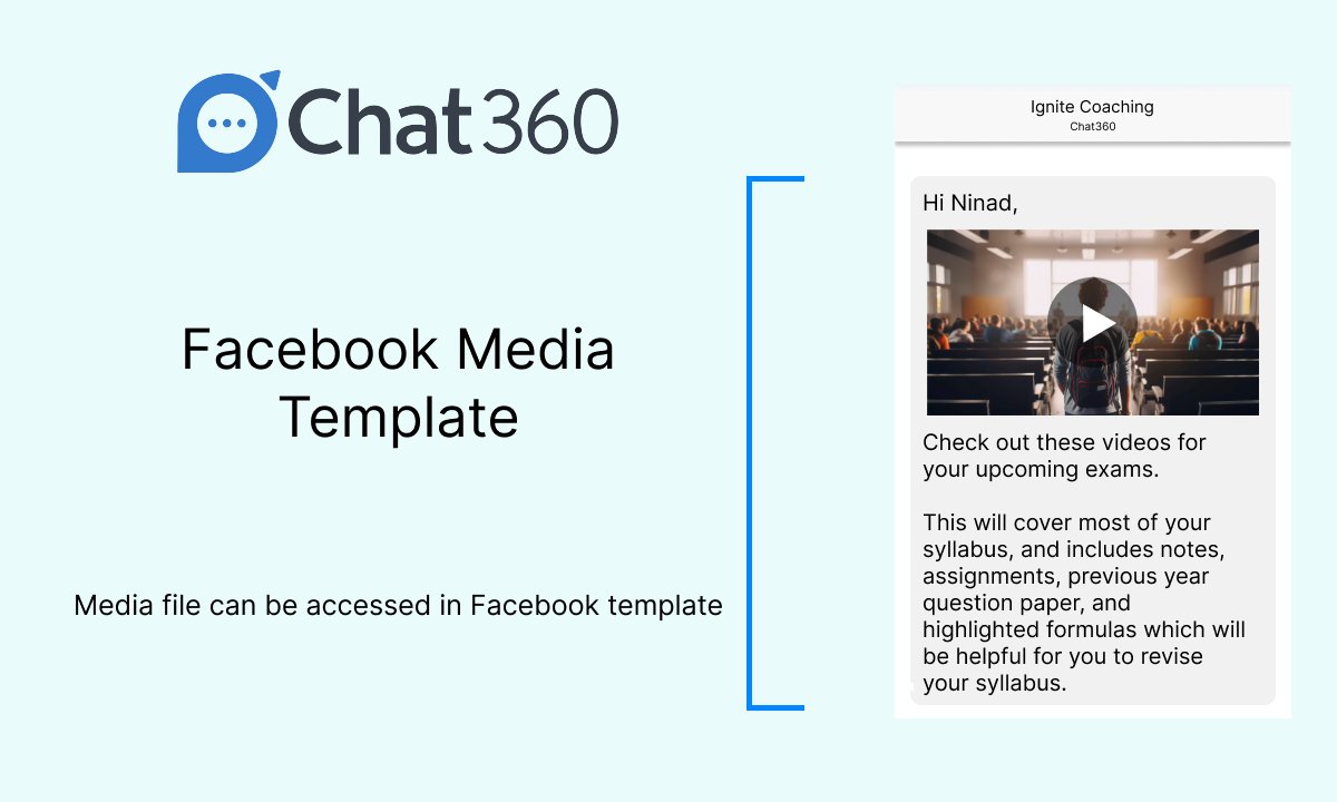 Facebook Media Template