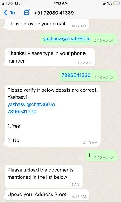 Whatsapp Insurance Bot